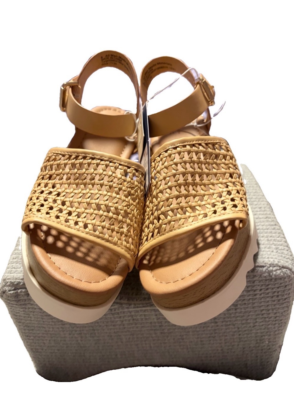 Universal Thread Alba Woven Platform Sandals | Size 8 | NWT